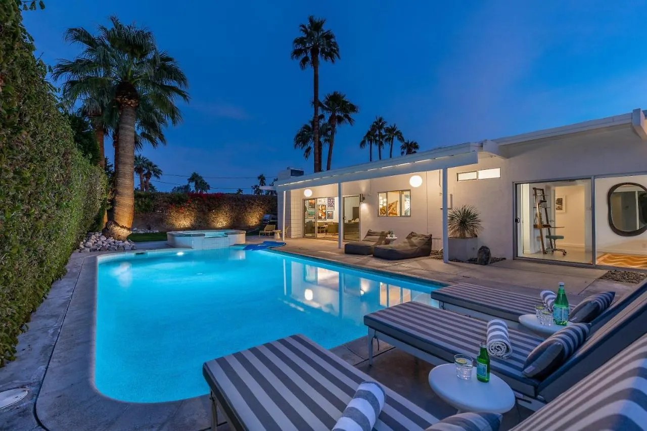 Mid Century Mood House By Acme House Company Villa Palm Springs 0*,