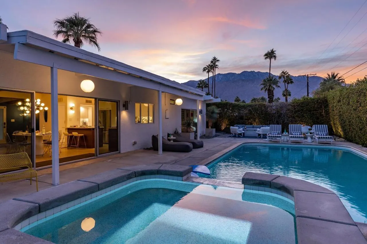 Mid Century Mood House By Acme House Company Villa Palm Springs Amerikai Egyesült Államok
