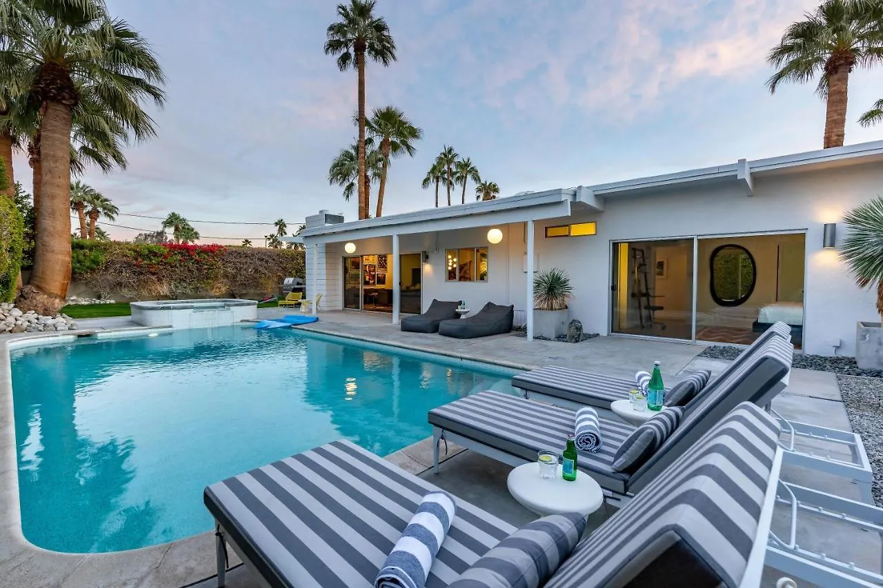 Mid Century Mood House By Acme House Company Villa Palm Springs 0*,